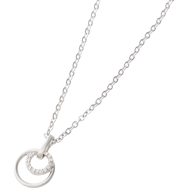 デザインペンダント  プラチナカラー