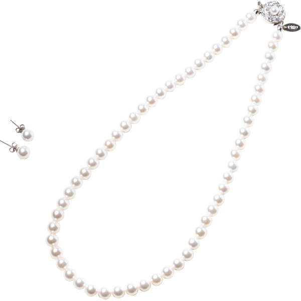 ユキコハナイ　パール２点セット  B