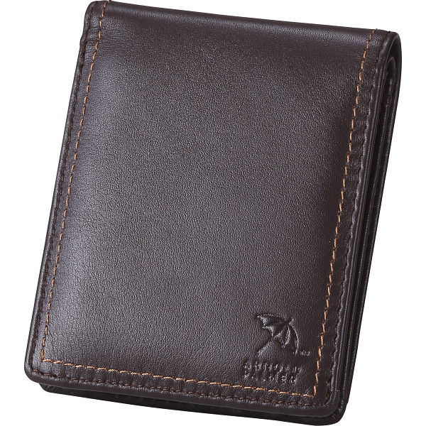 アーノルド・パーマー　二つ折り財布  ダークブラウン