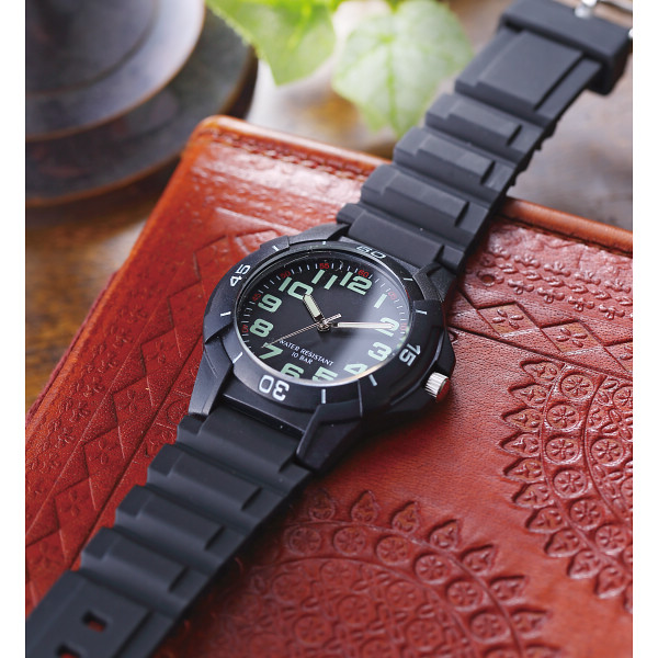 メンズウオッチ  ブラック