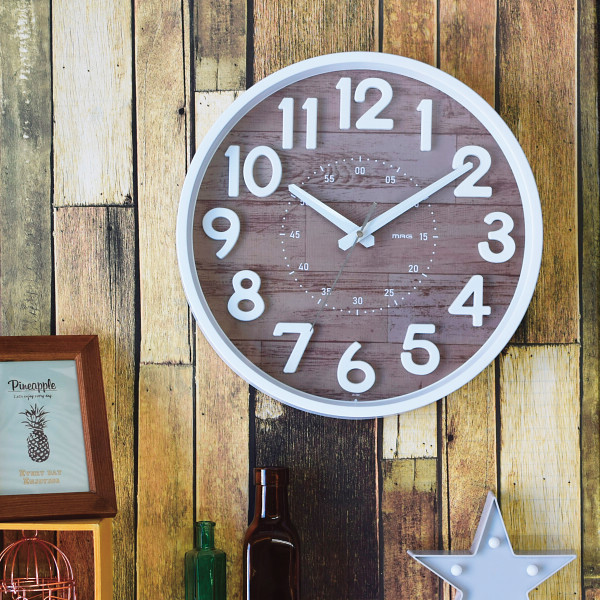 ＭＡＧ　インテリア掛時計クレープ