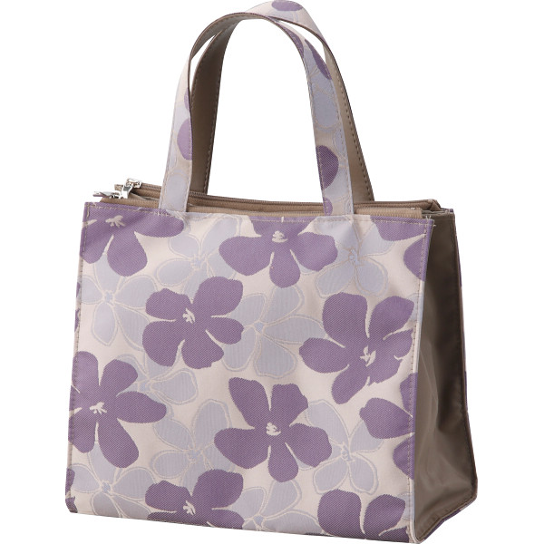 桐生ジャガード手さげ  ラベンダー　A