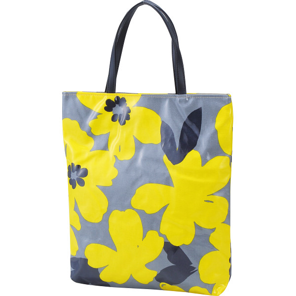 日本製コーティング手さげ  イエロー