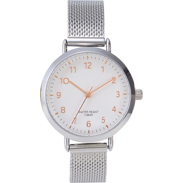 １０気圧防水ベルトウオッチ  シルバー