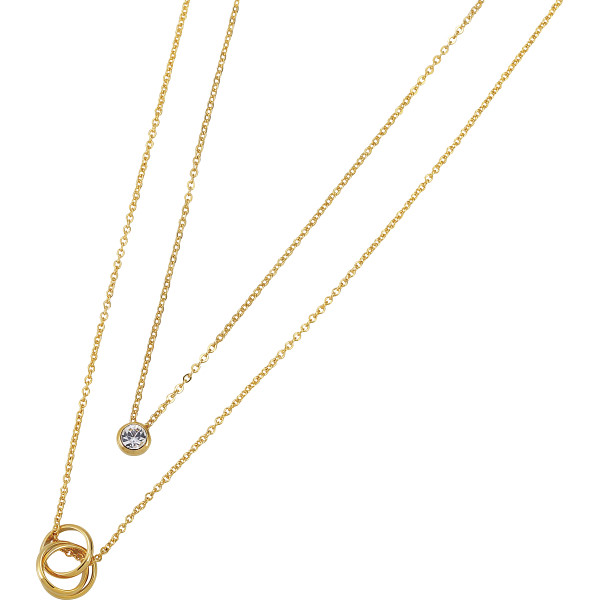 ジョルジュ・レッシュ　レイヤードネックレス  ゴールド