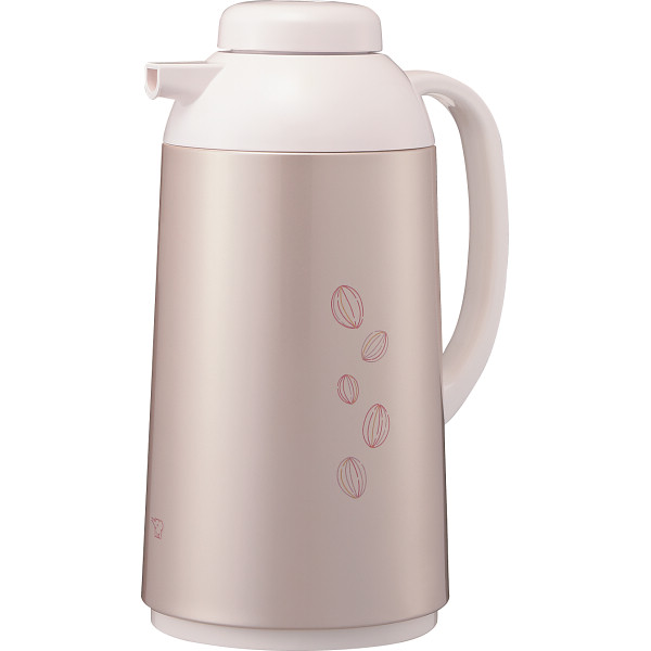 象印　ガラス製ハンドポット（１ｌ）  ピンク