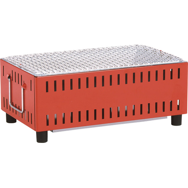 コンパクト卓上シチリン（トング付）  レッド