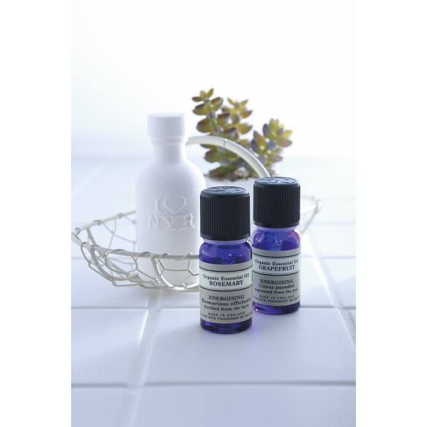 ニールズヤード　セラミックアロマボトル　ローズマリーシトラスセット