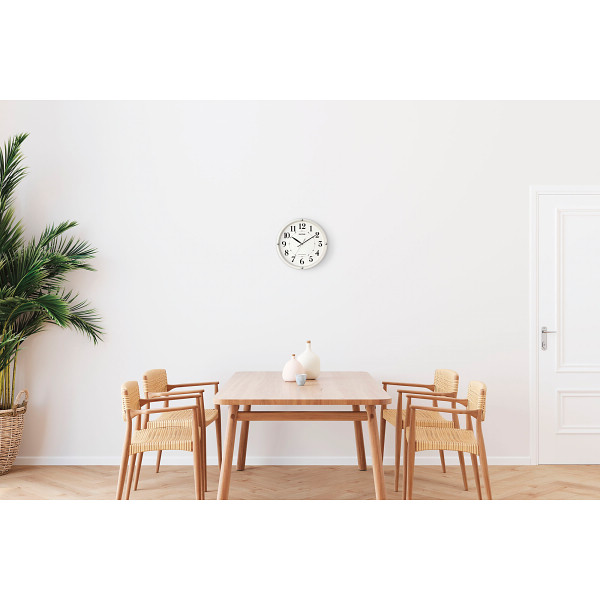 リズム　電波掛時計　フィットウェーブ５６８