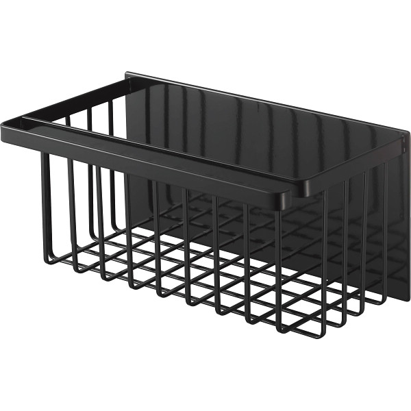 マグネットバスルームバスケット  ブラック