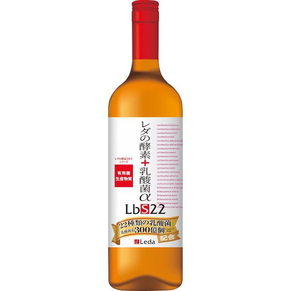 レダの酵素＋乳酸菌α　ＬｂＳ２２（６００ｍｌ）
