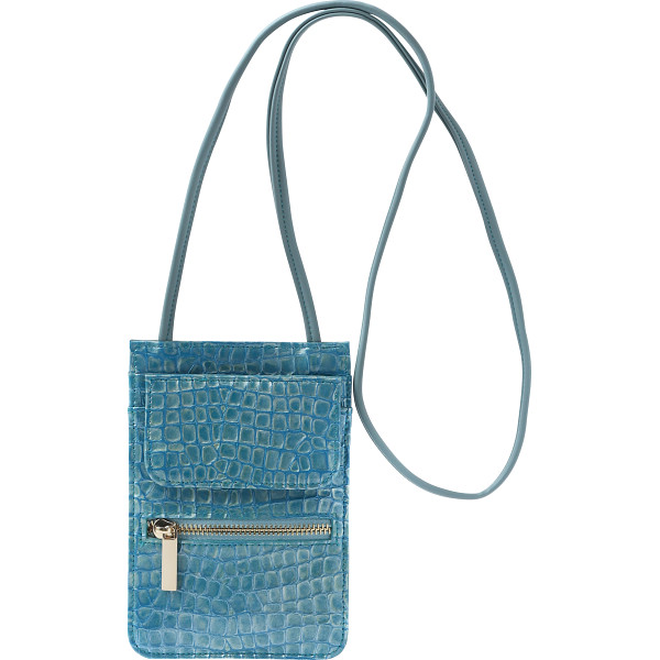 マデーラ　スマホお財布機能ポシェット  ブルー