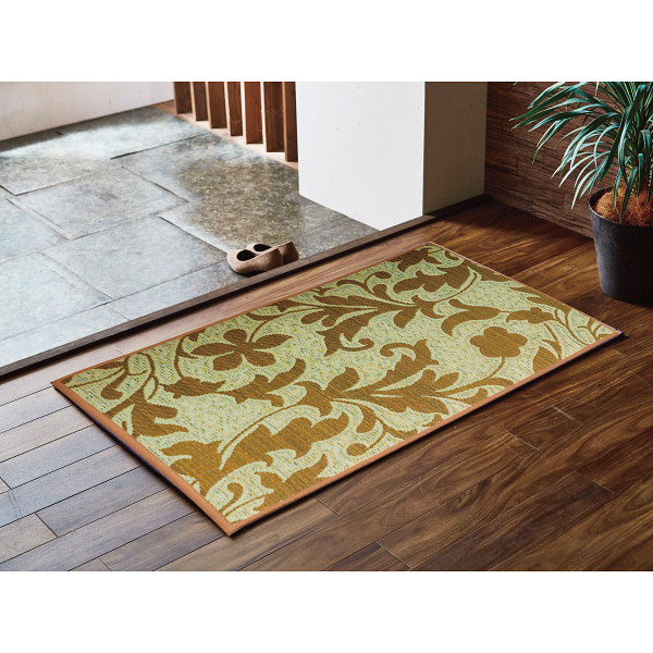 日本製自然素材の消臭玄関マット  ベージュ