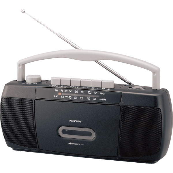 コイズミ　ステレオラジカセ