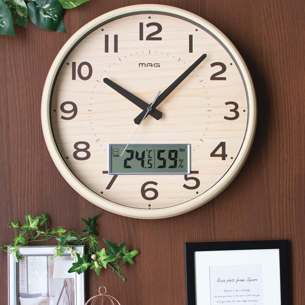 ＭＡＧ　電波掛時計ゴーフル