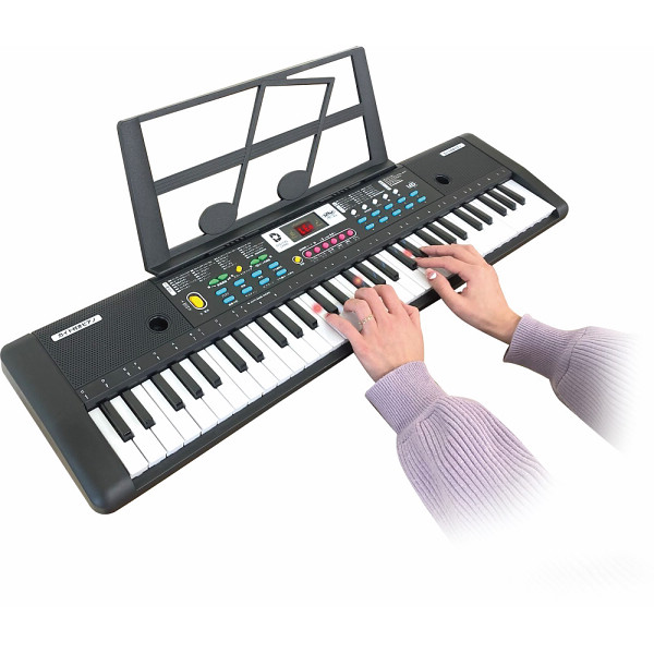 ６１鍵盤ガイド機能付き電子キーボード