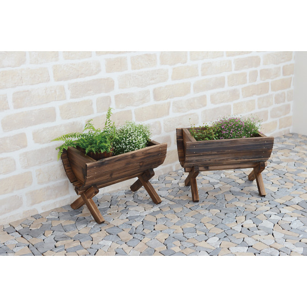 木製プランター２個組