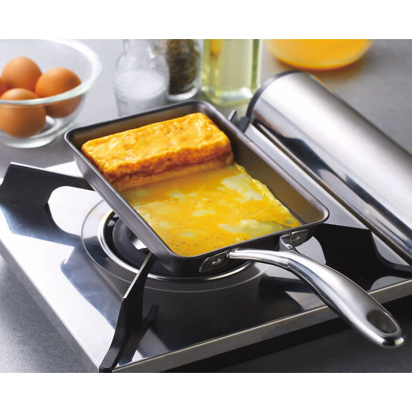 窒化加工　鉄エッグパン