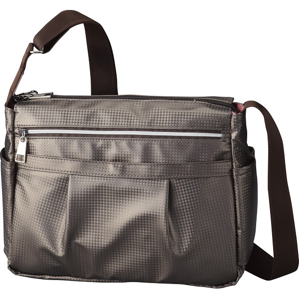 ユキコハナイ　ポリカルフィット　ショルダーバッグ  ブロンズ