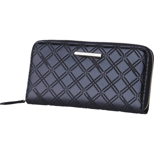 ピンキー＆ダイアン　ラウンドファスナー長財布  ブラック