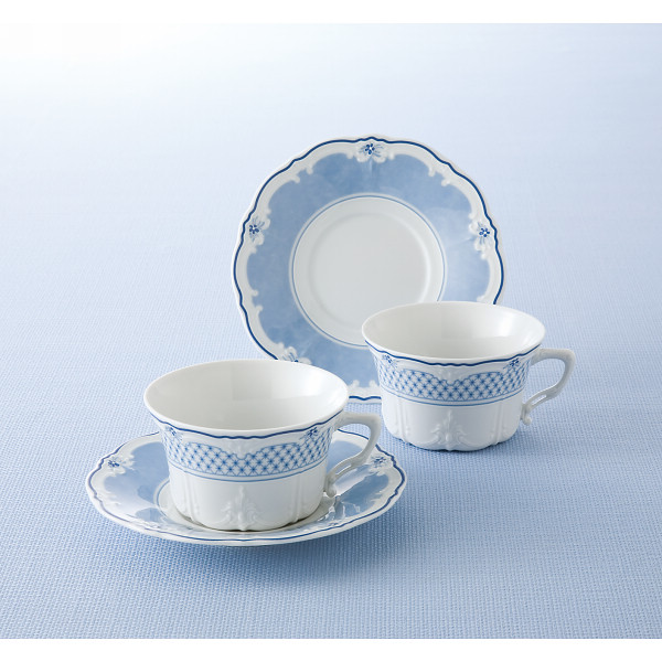 フッチェンロイター　エステール　ペアティー碗皿