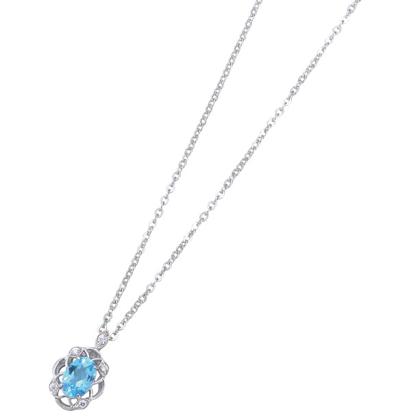 ブルートパーズペンダント