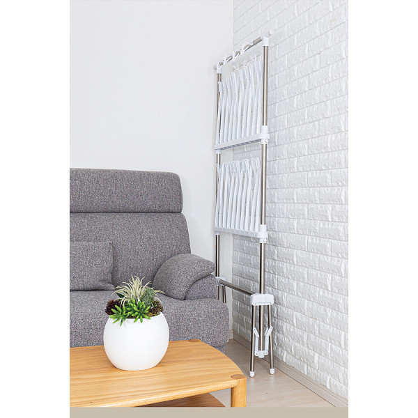 セキスイ　ステンレス大容量ものほしスタンド