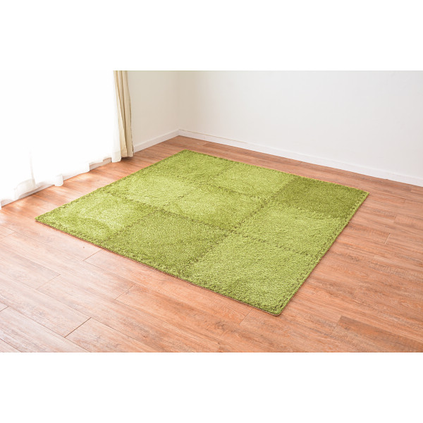 芝生風ジョイントマット　９枚組