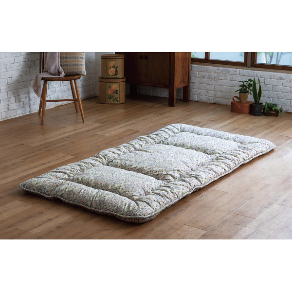 ウール１００％敷きふとん  カーキ系