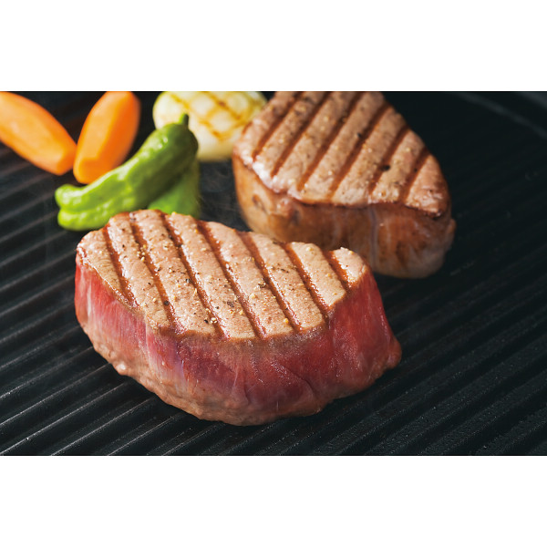 仙台黒毛和牛　ヒレステーキ５枚（計５５０ｇ）