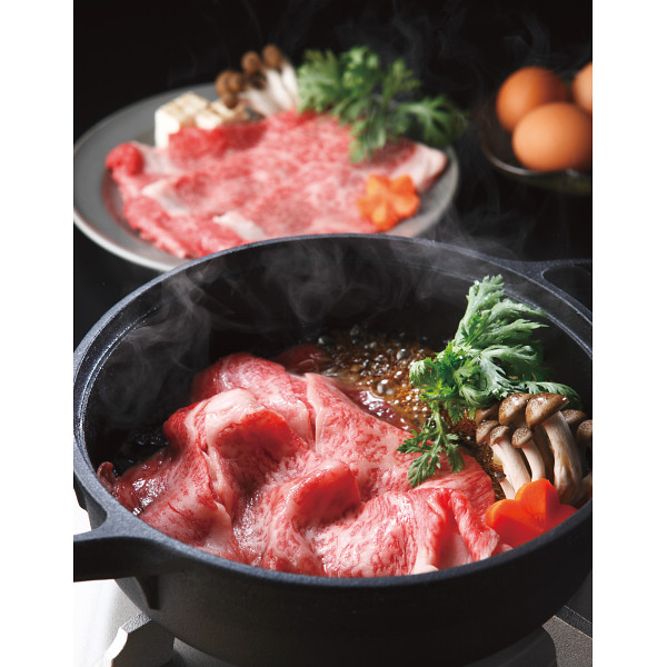 東北産黒毛和牛焼肉・すき焼きセット（計８５０ｇ）