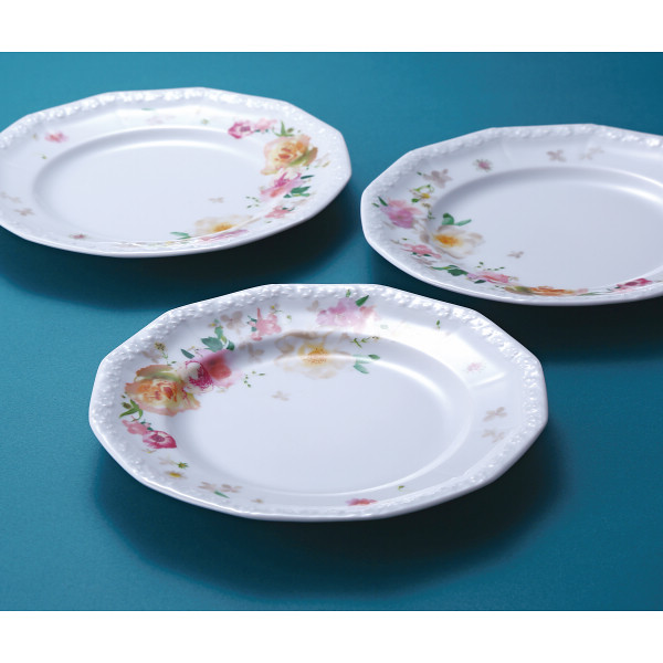 ローゼンタール　マリアピンクローズ　プレート１９ｃｍ６枚組