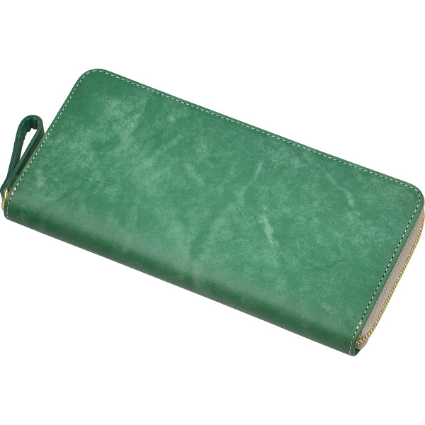 豊岡財布　長財布  グリーン