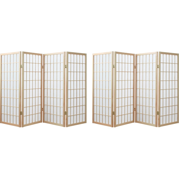 障子４連スクリーン２個組