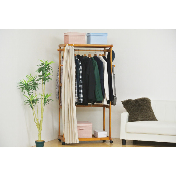 カーテン付ハンガー