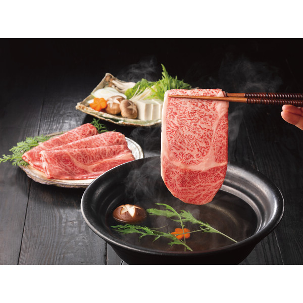 仙台牛　肩ロース　すき焼き・しゃぶしゃぶセット（計２ｋｇ）