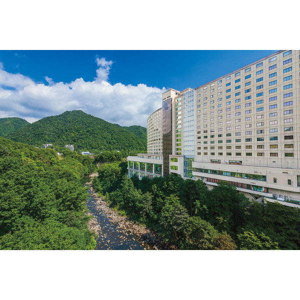 定山渓ビューホテル　１泊宿泊（２食付）２名様