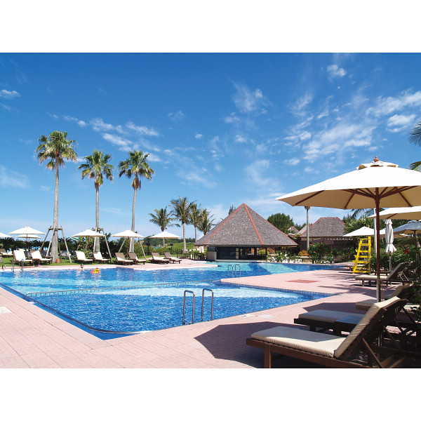 オクマ　プライベートビーチ＆リゾート　１泊宿泊（朝食付）　２名様