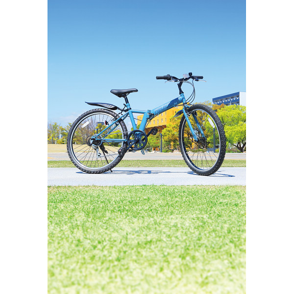 フィールドチャンプ　２６型折畳みマウンテンバイク（６段変速）