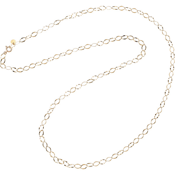 ロングゴールドネックレス