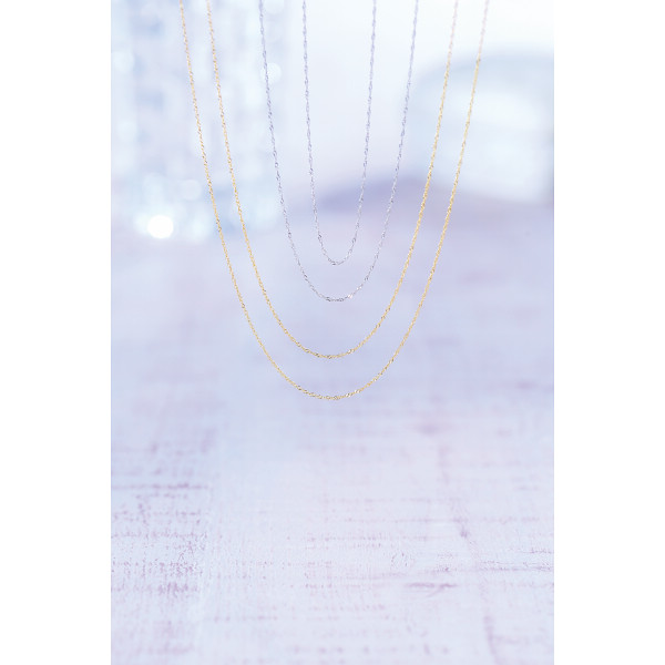 ドレープネックレス  ゴールド