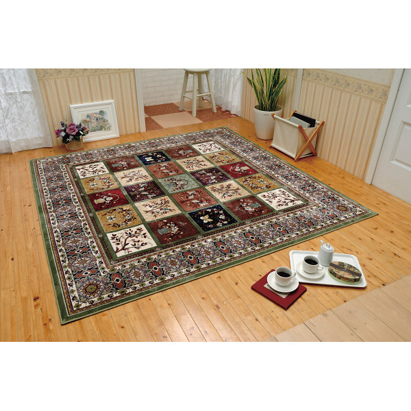 ベルギー製多色織なめらかタッチカーペット