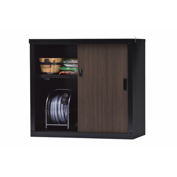 家庭用木目収納庫