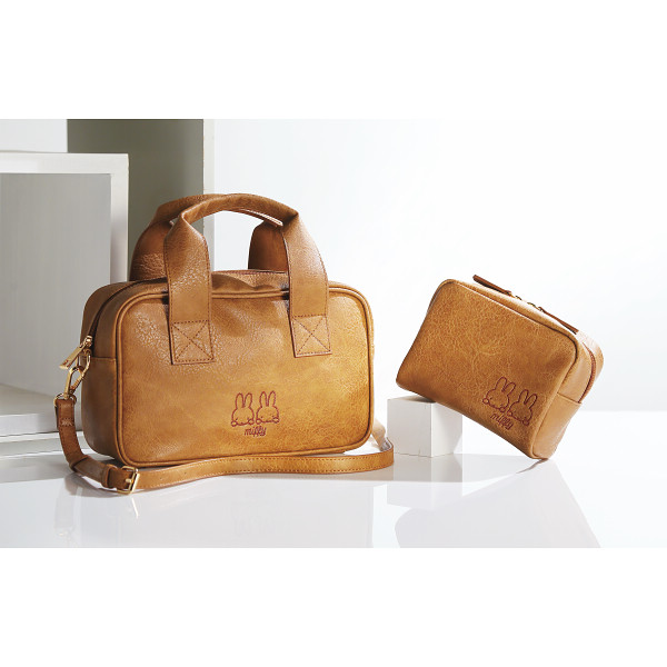 ディック・ブルーナ　ミッフィーポーチ＆ショルダーセット  ブラウン