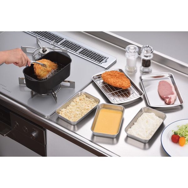 ミニミニ天ぷら角型鍋セット