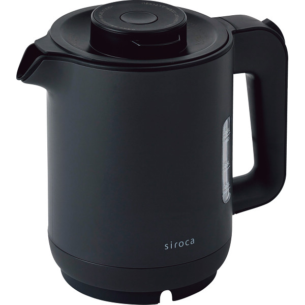 シロカ　蒸気セーブ電気ケトル  ブラック