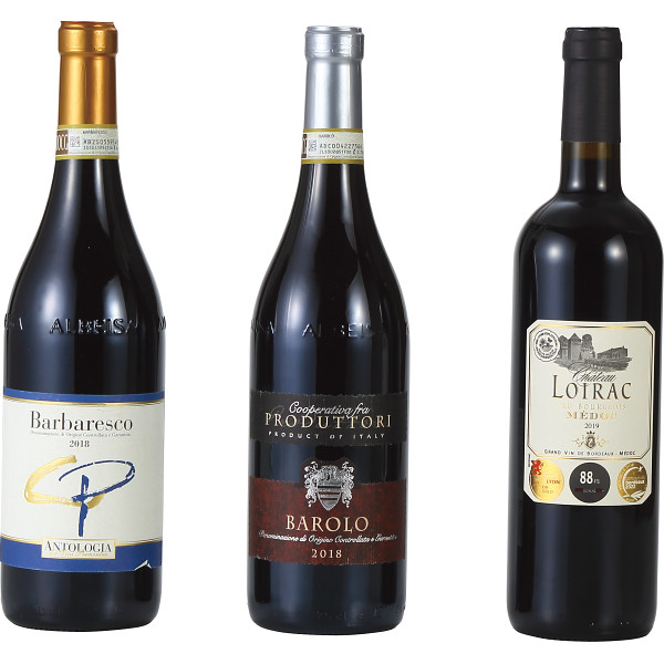 飲み応えのフランス・イタリアワイン赤白セット（５本）