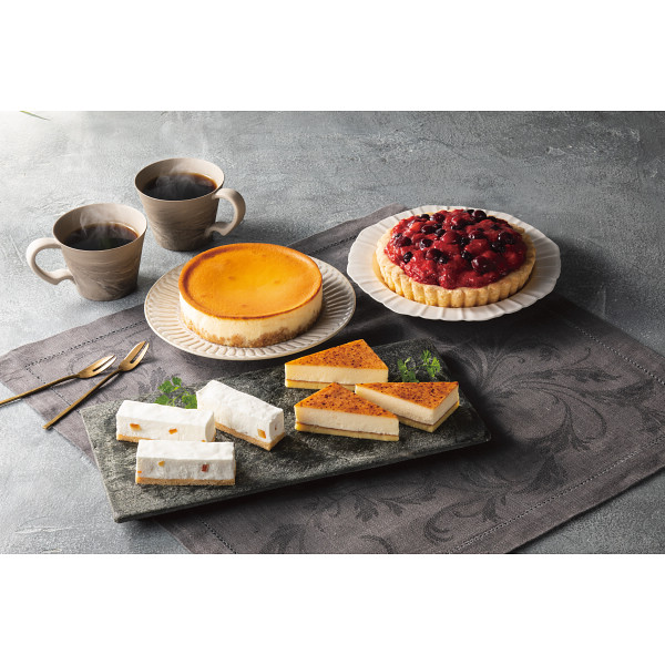 「乳蔵」４つのケーキセット