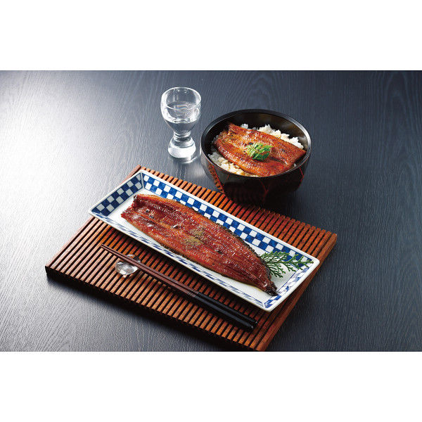 国産　長蒲焼とカット蒲焼詰合せ