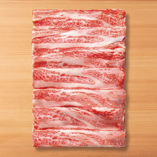 東北産黒毛和牛　バラ　すき焼き用（３３０ｇ）